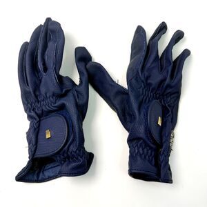 Roeckl Roeck-Grip Unisex Riding Gloves Blue